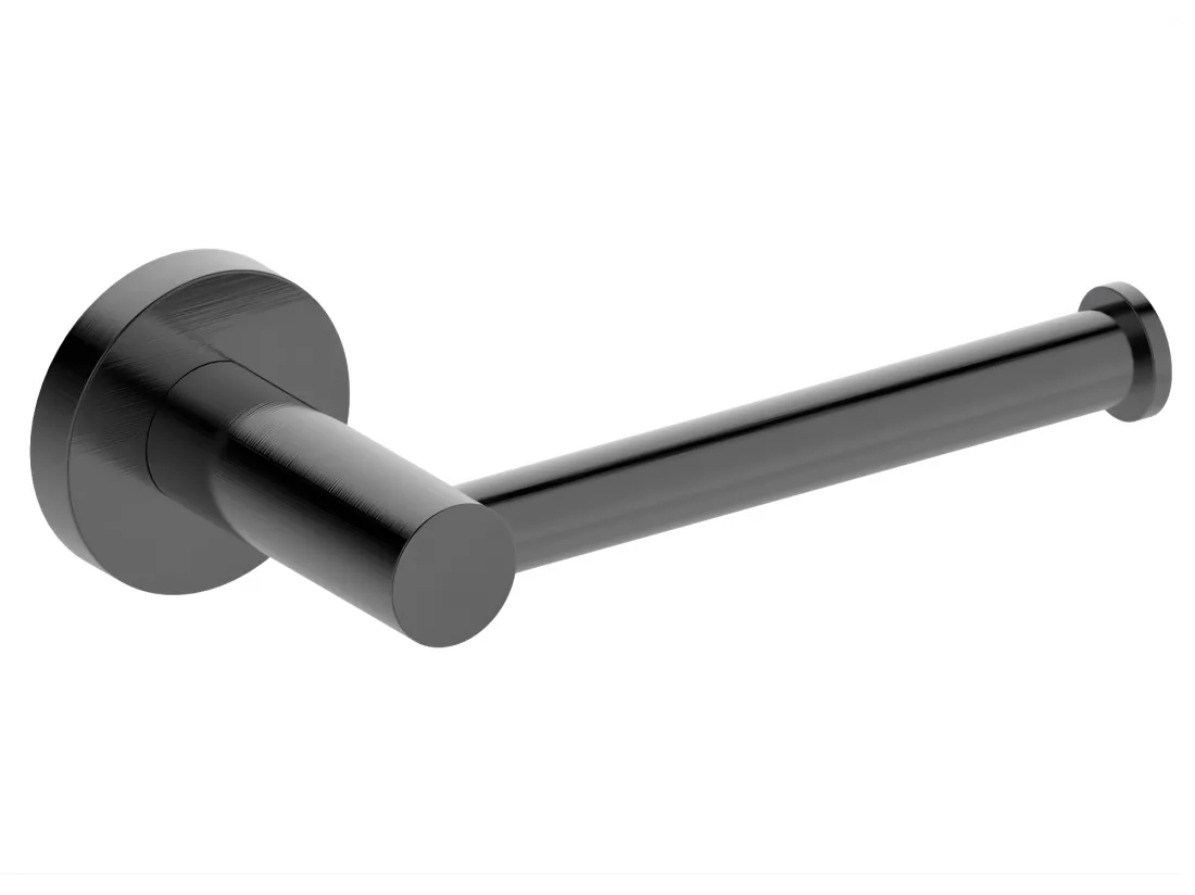 Luisa porte rouleau WC gris gun métal - Essebagno