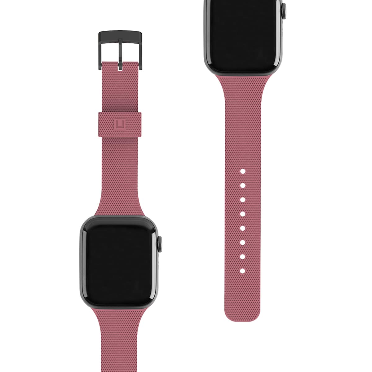 U by UAG Aurora Apple Watch 42/44/45 mm silikonreim (dusty rose)