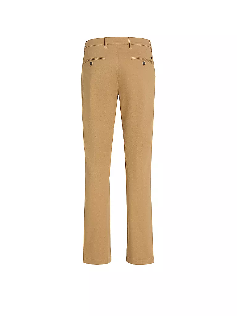 TOMMY HILFIGER Chino Straight Fit DENTON hellbraun