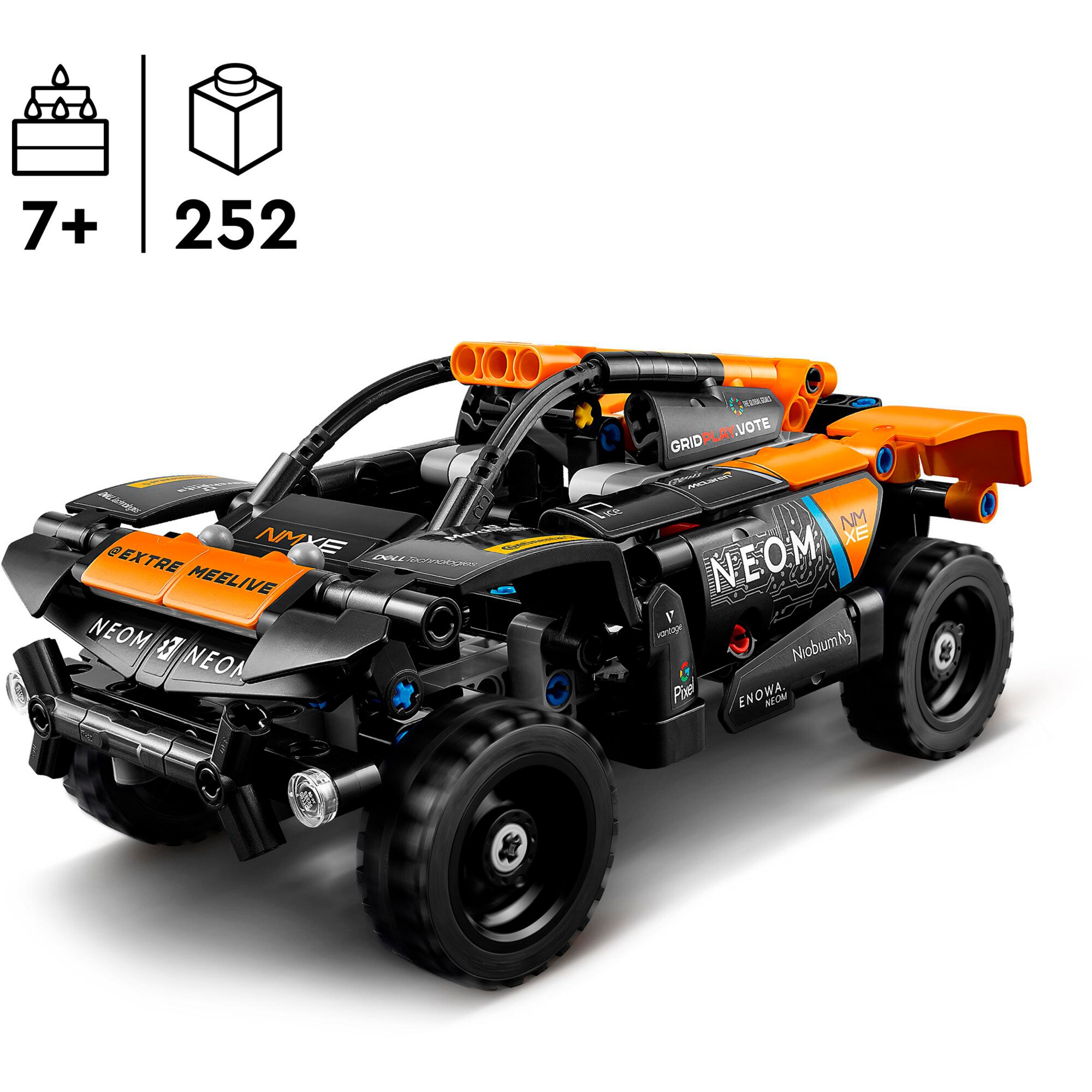 LEGO Konstruktionsspielzeug Technic NEOM McLaren Extreme E Race Car