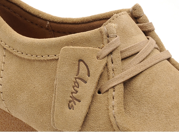 Clarks basses homme wallabeeevo beige