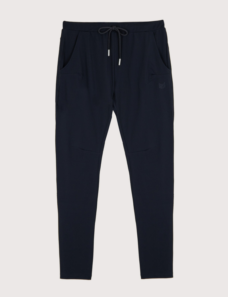 HBT BASICS ESSENTIELS | CRUZ PANTALON CARROT NOIR NOIR