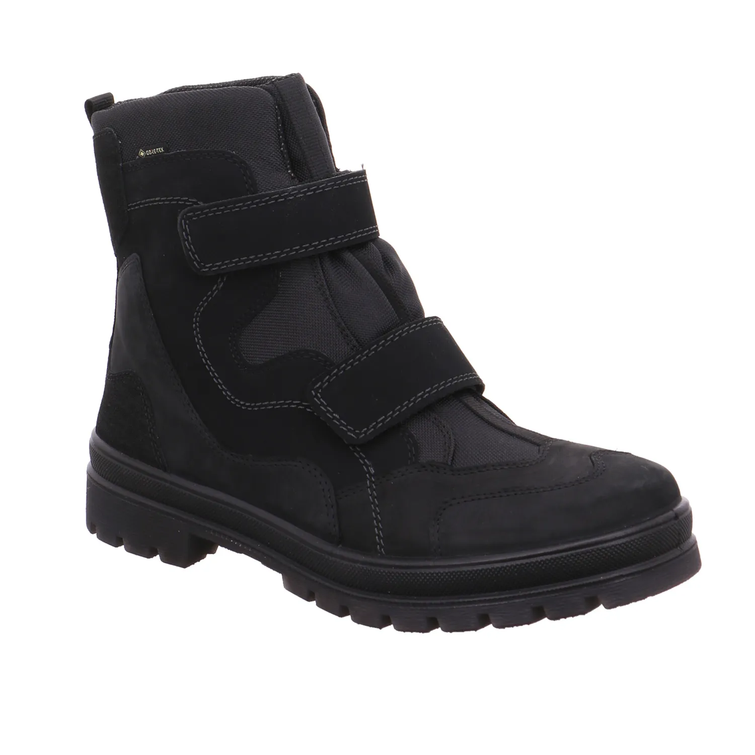 LEGERO Snowboots Herren Schwarz Leder