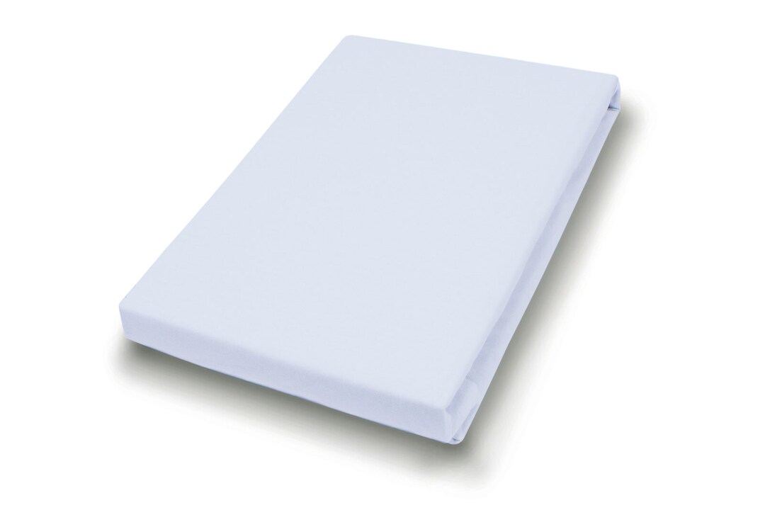 Vario Jersey-Spannbetttuch 90-100 x 200 cm hellgrau