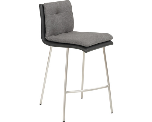 Barkruk Mayer Zitmeubelen 1231 48,5 x 51,5 x 90 cm RVS/antraciet + grijs 1231_V4_124