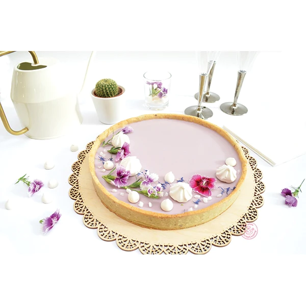 Cercle à tarte extensible perforé en inox Scrapcooking