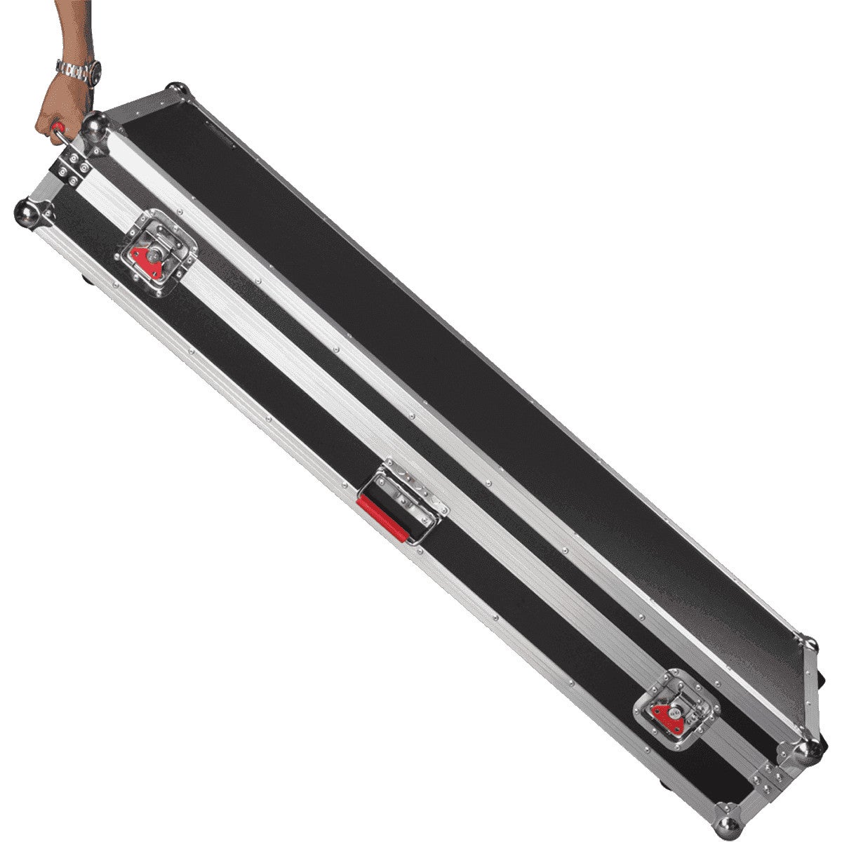 Gator Cases G-TOUR-88V2SL houten flightcase voor 88 toetsen keyboard 150x38x15 cm