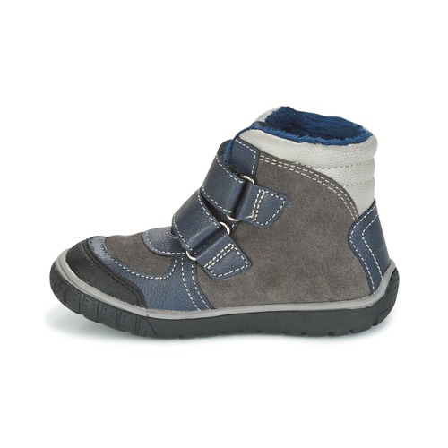 Kickers - SITROUILLE - Gris foncé / Bleu