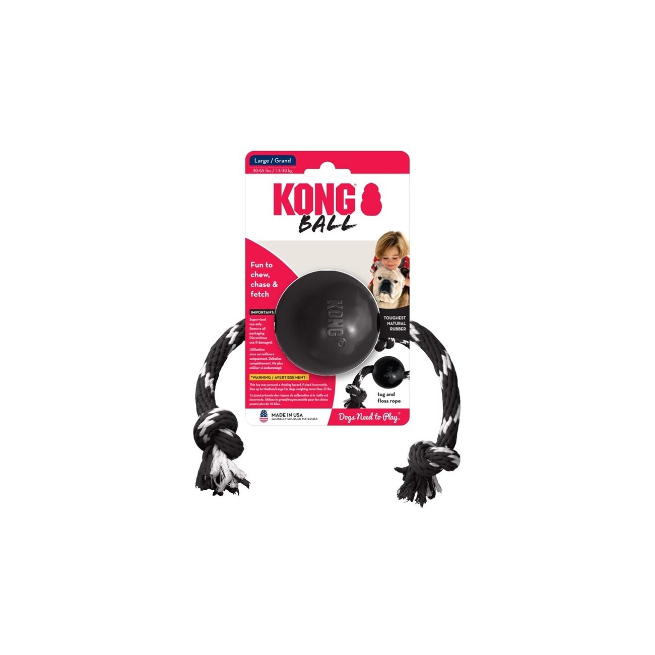 KONG Extreme Ball mit Tau