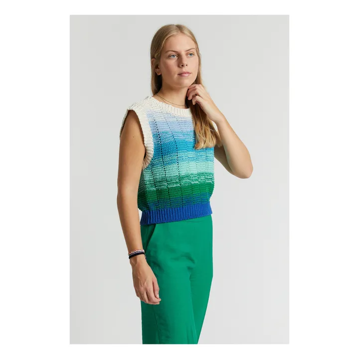 Indee Pull Sans Manches Packman | Vert