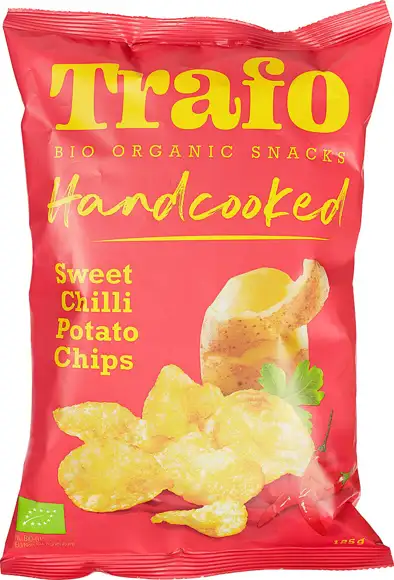 Hand cooked chips sweet chilli