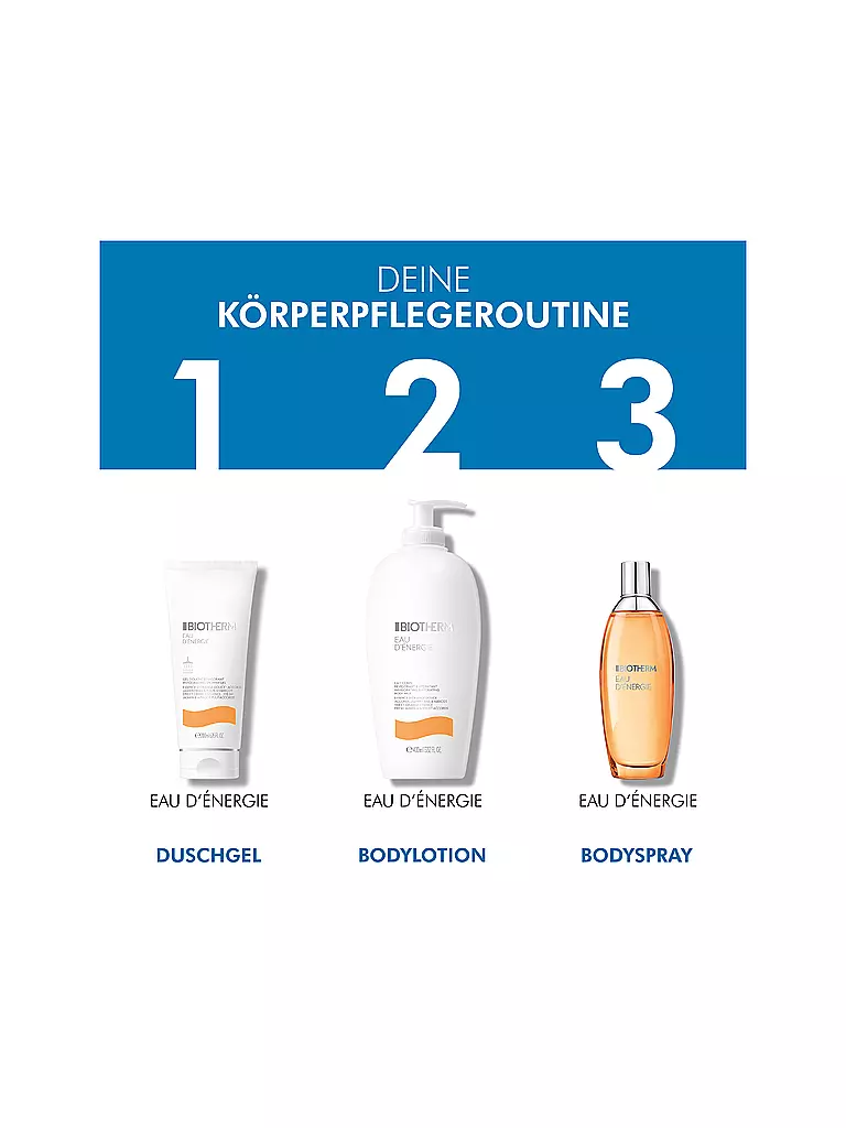 BIOTHERM Eau d'Énergie Shower Gel 200ml keine Farbe