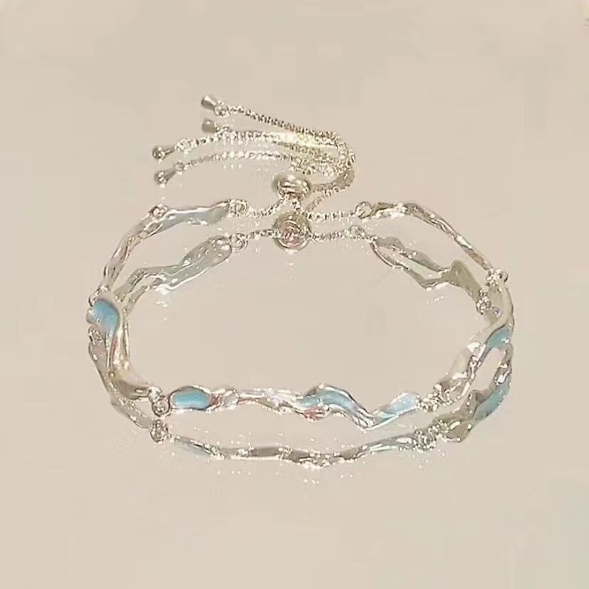 Chimerro - Strass Bloemen Armband