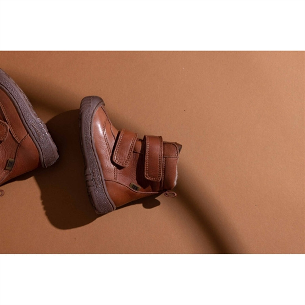 Evon Tex Sko Cognac - Bisgaard → Luksusbaby.dk