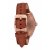Nixon The Thalia Leather Rose Gold / White A1343-1045