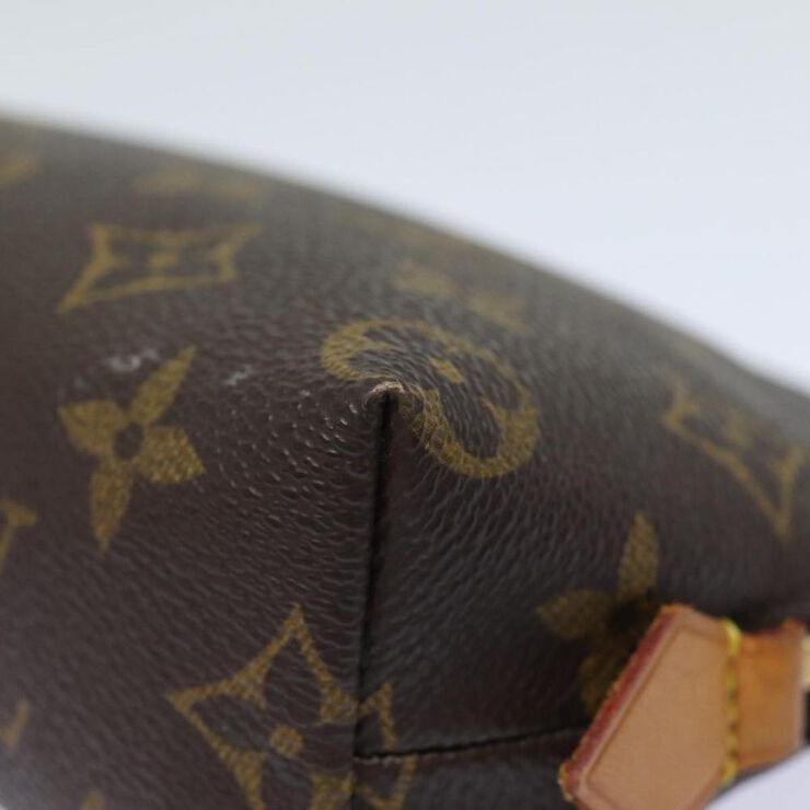 Louis Vuitton Vintage Louis Vuitton Cosmetic Pouch Brown