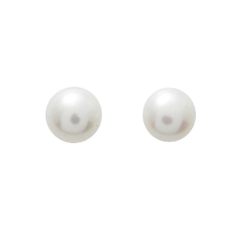 Boucles d'oreilles femme - perle - Or 18 Carats