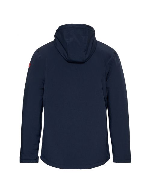Nord Berg Laser Softshell Heren Dark Navy Melange - Vrijetijdskleding