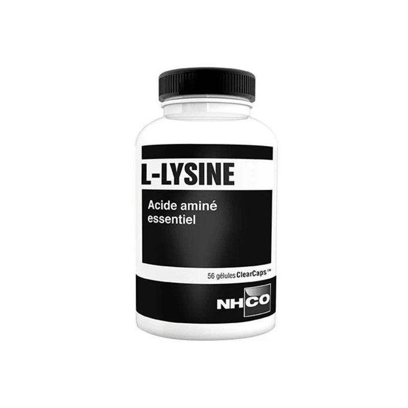 Acides Aminés Purs - L-Lysine - Acide aminé essentiel - 56 Gélules