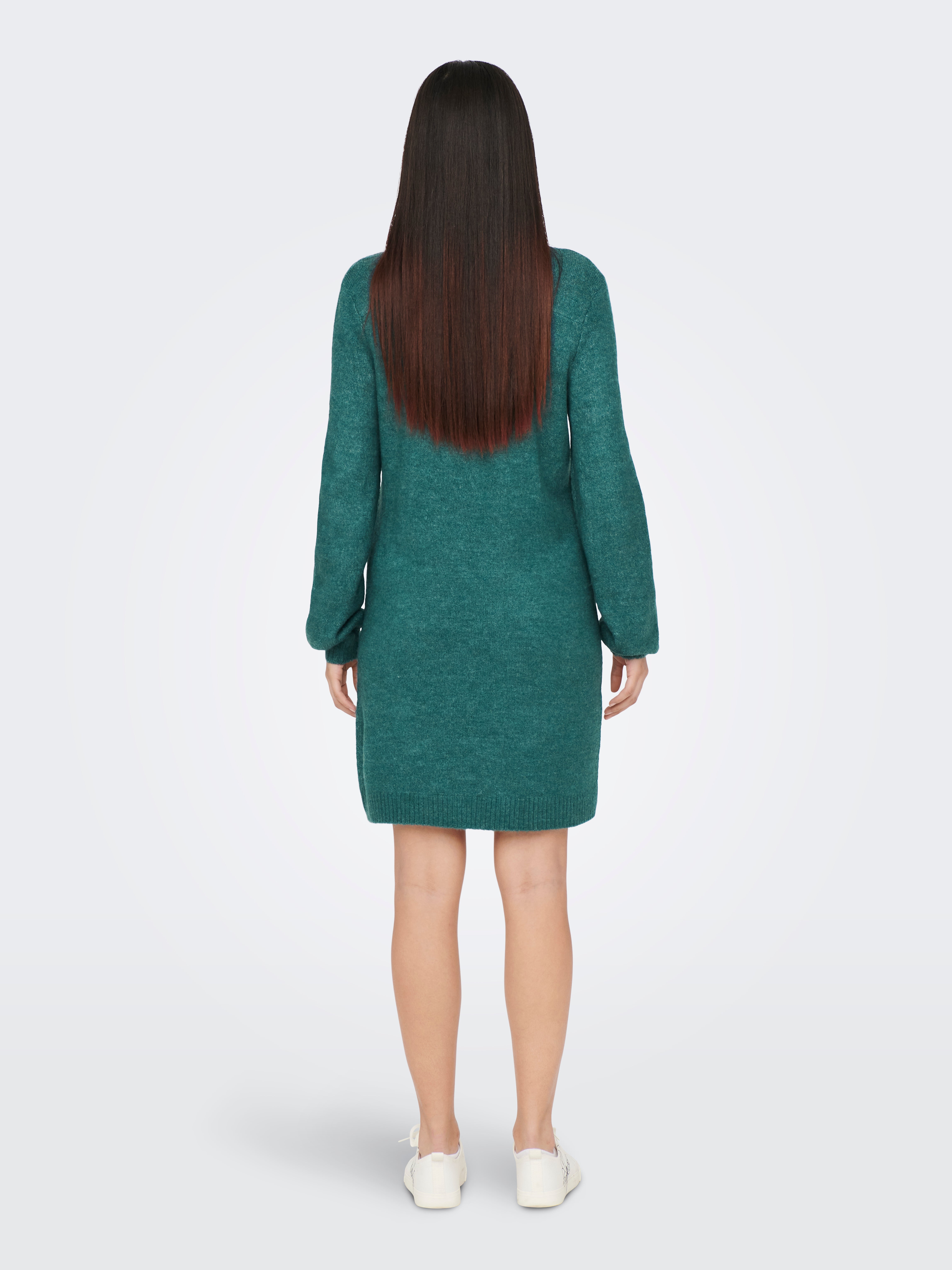 JDYELANORA Langes Kleid Atlantic Deep