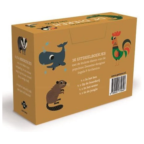 Uitgeverij gottmer uitdeelboekjes de dieren - 16st