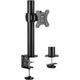 Bras support pour écran, longueur bras: 74 mm, noir