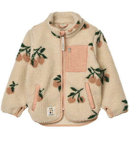 Liewood Fleecejacke - Nolan - Peach/Sea Shell