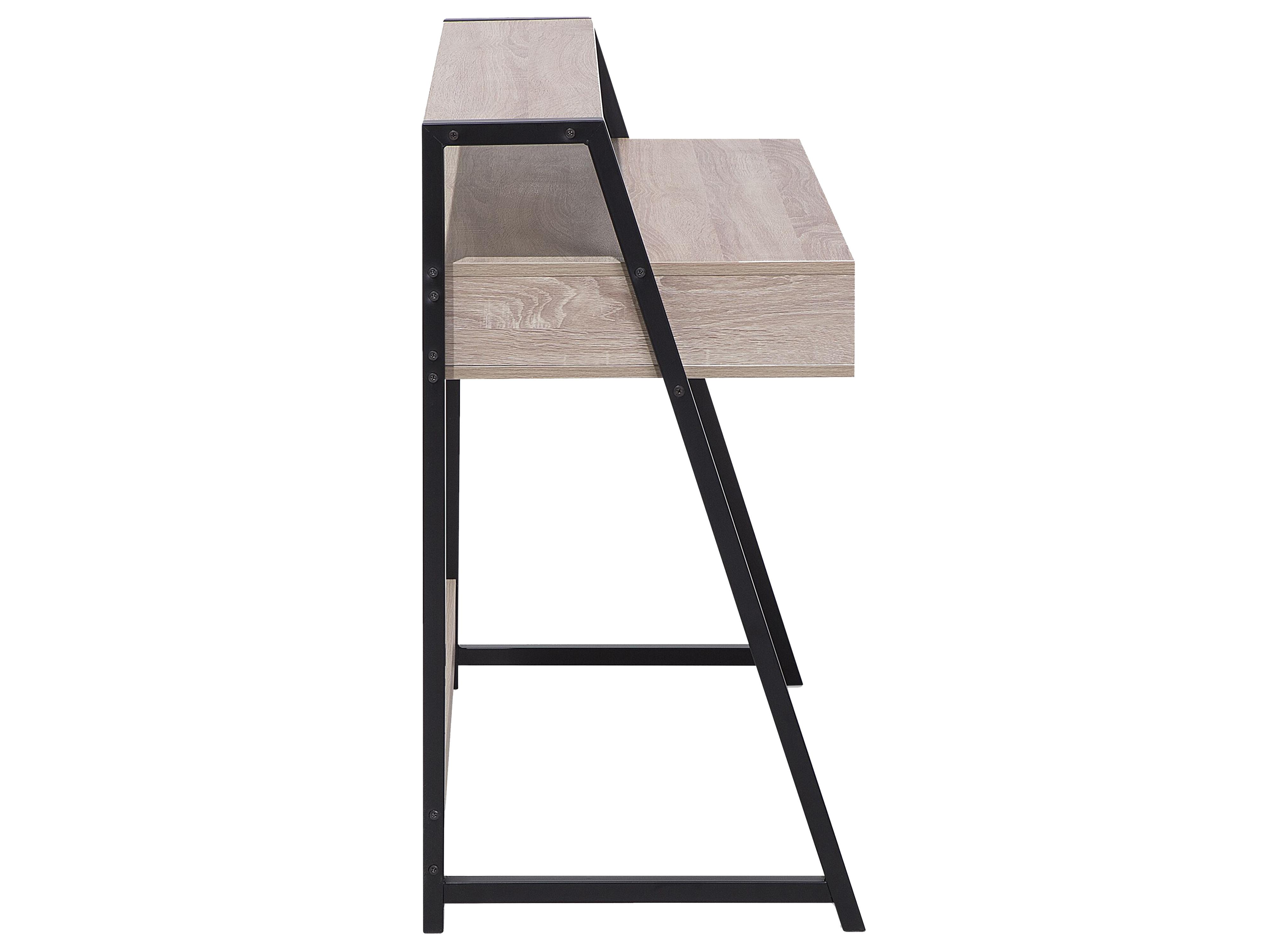 Bureau CALVIN Lichtbruin 100 cm 50 cm met lades