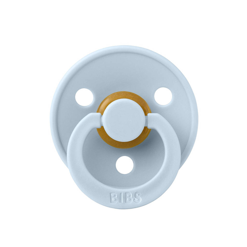 fopspeen - maat 2 - Iron / Baby Blue (2 stuks)