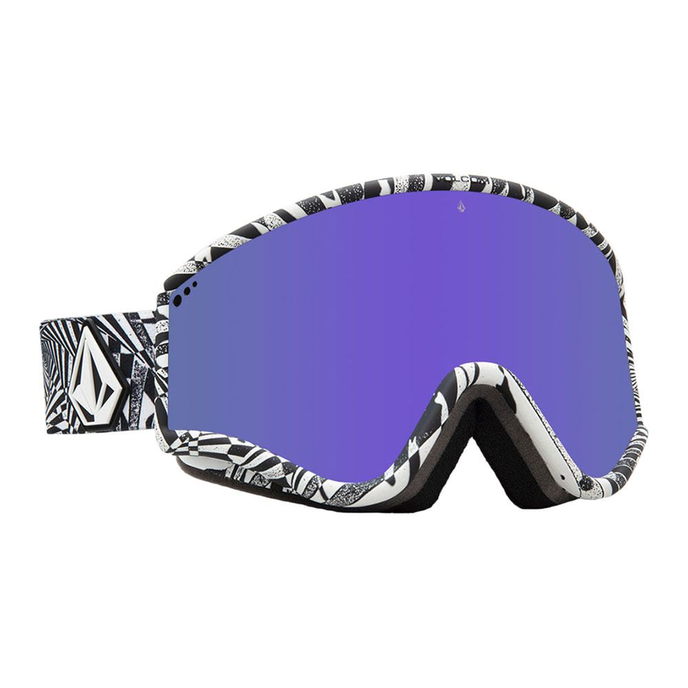Volcom YAE - Masque ski Homme op art/purple chrome