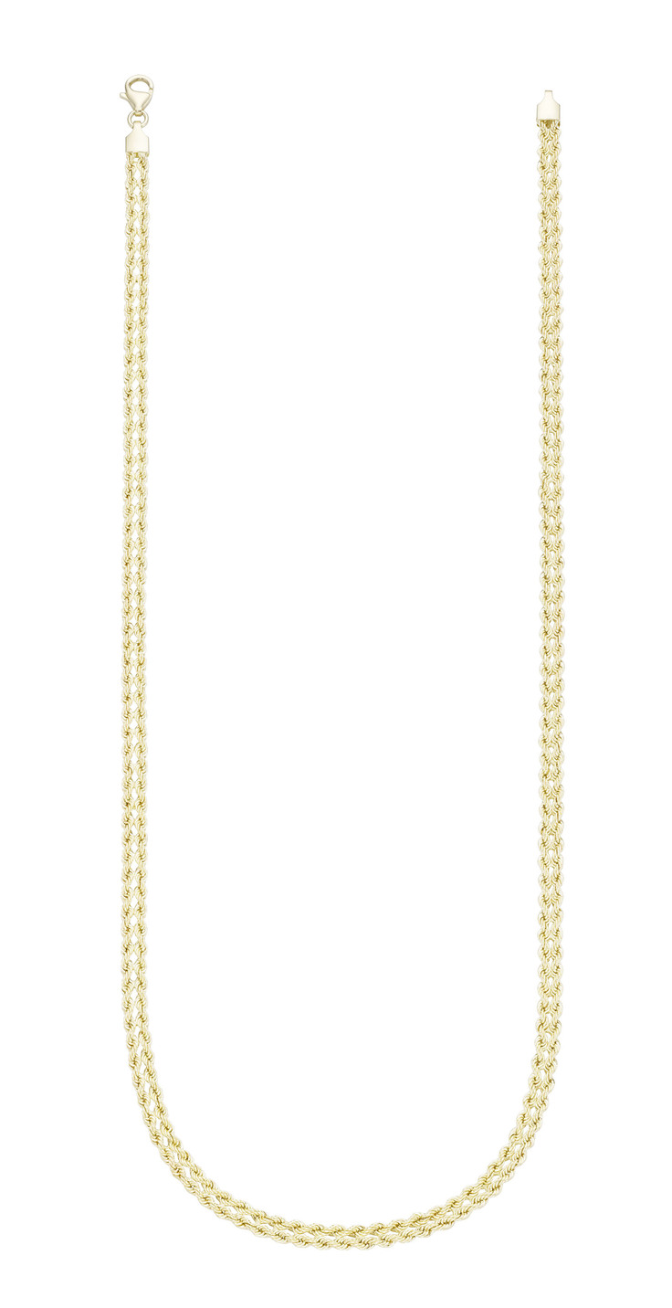 Kordelketten-Garnitur aus Gold 585/- fein