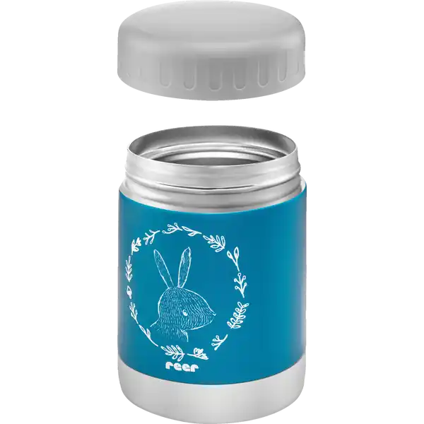 ColourDesign Edelstahl-Warmhaltebox, 300 ml, Petrolblau