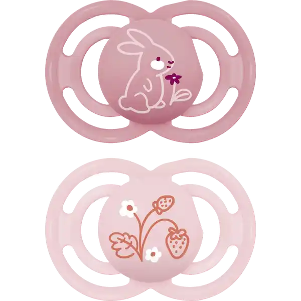 Schnuller Perfect Silikon 6-16 pink