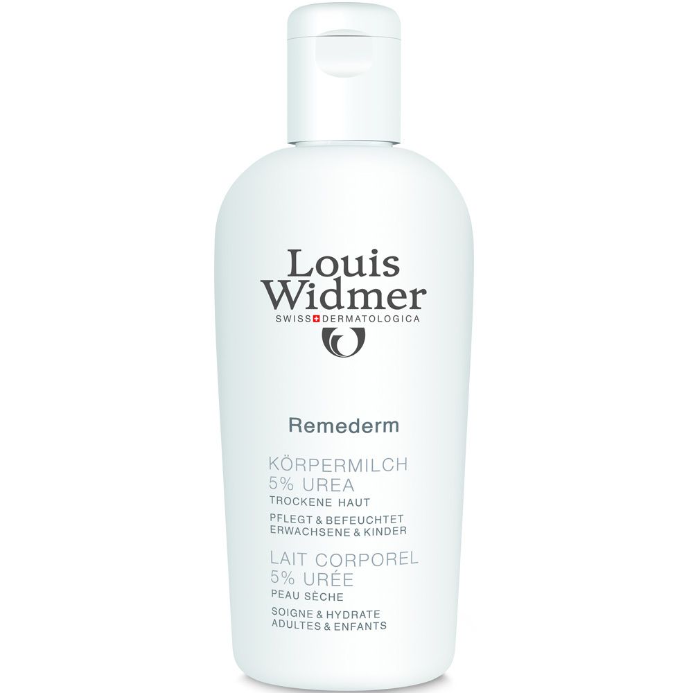 Louis Widmer Remederm Körpermilch 5% Urea leicht parfümiert
