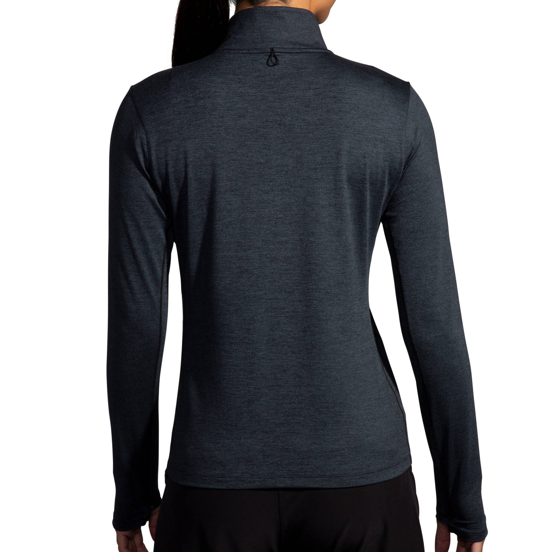 Brooks| Damen Laufshirt DASH 1/2 ZIP 2.0 Langarm