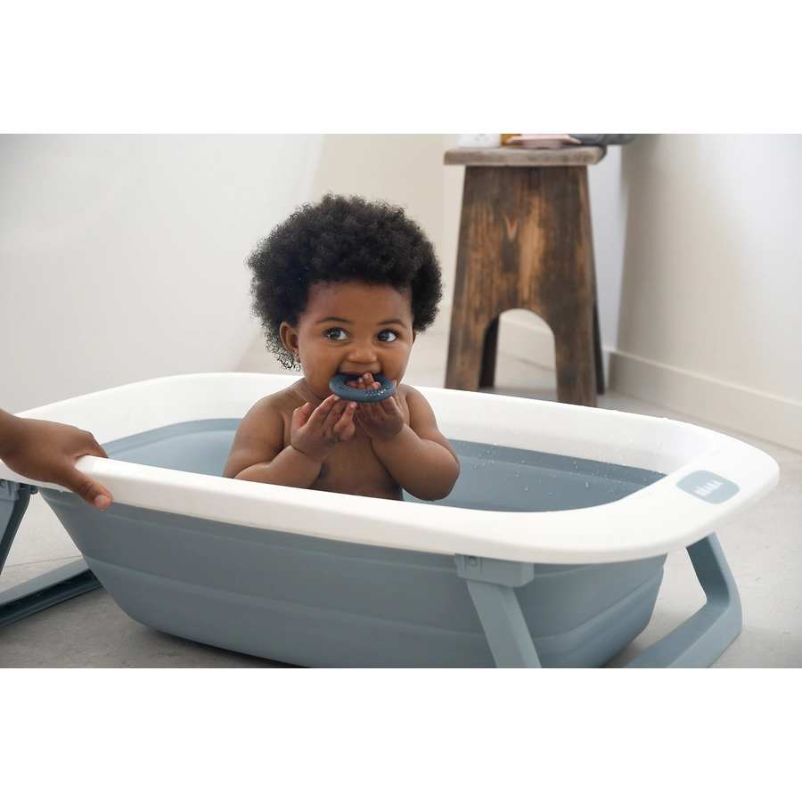 BEABA® Faltbadewanne Easy Pop Camélé'O baltikblau