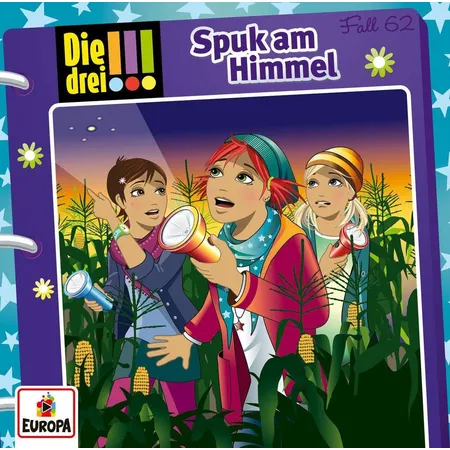 Europa Hörspiel-CD Die Drei !!! Folge 62 - Spuk am Himmel