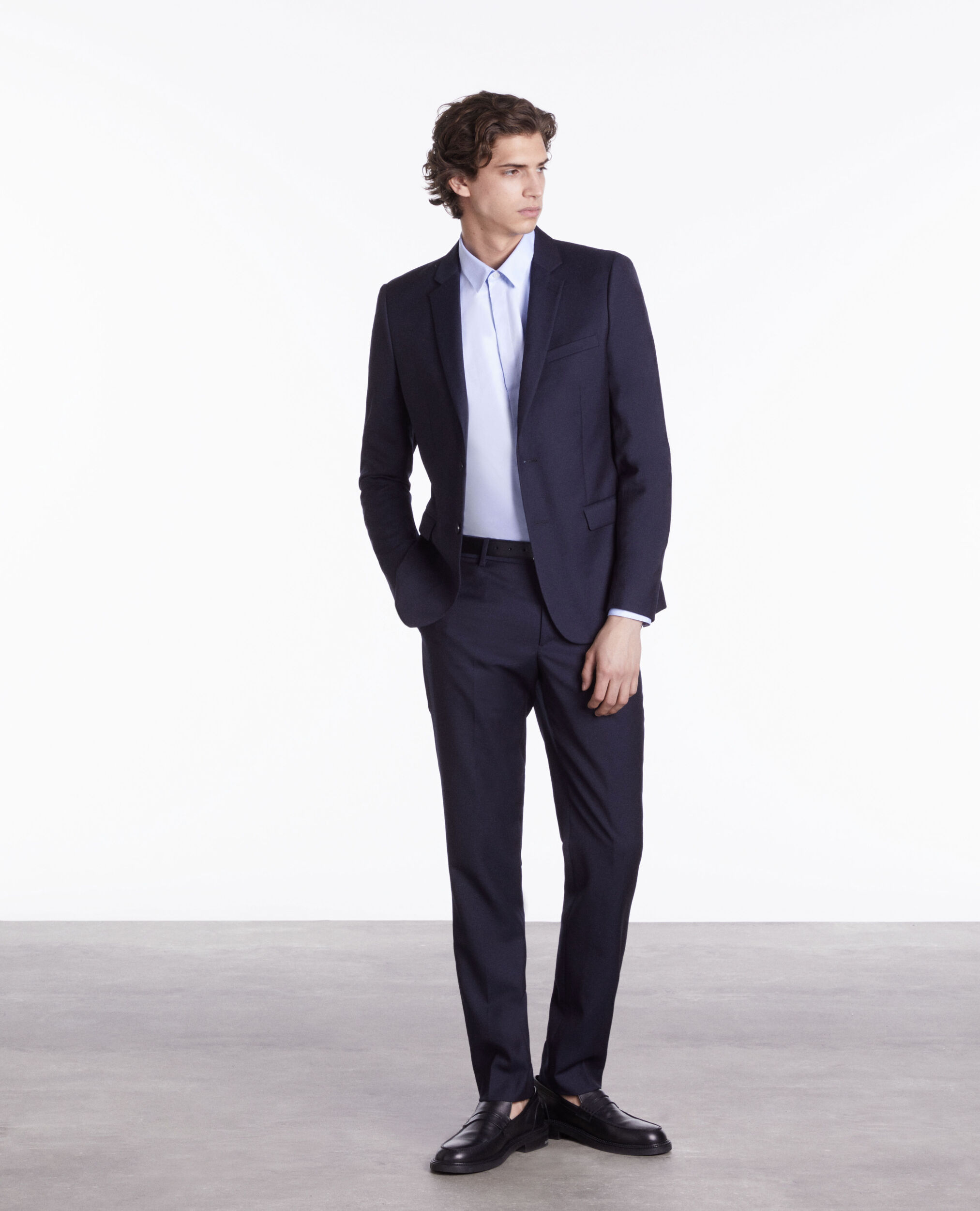 Chemise formelle bleu ciel