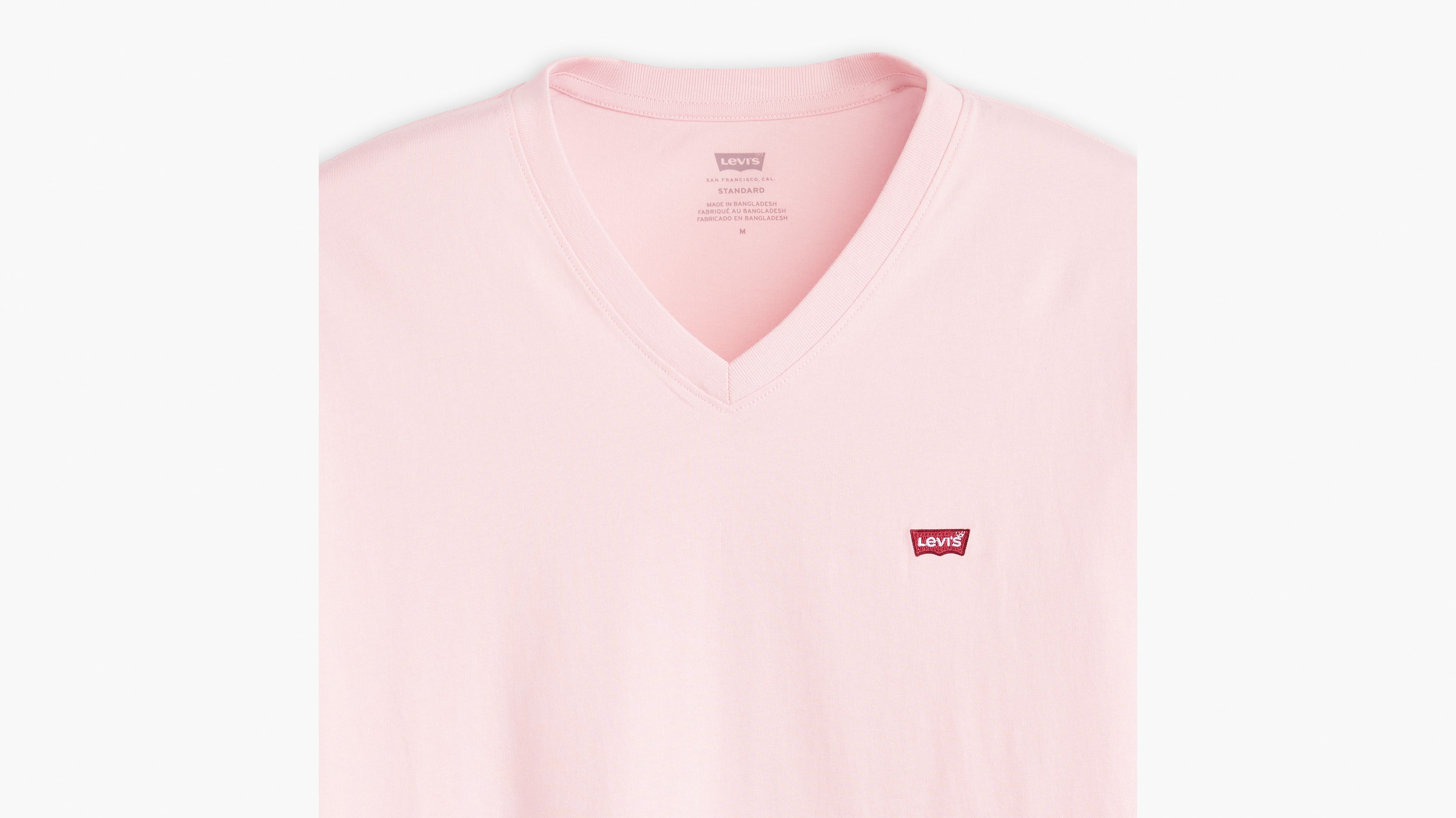 Classic Housemark V-Neck Tee - Potpourri - Pink