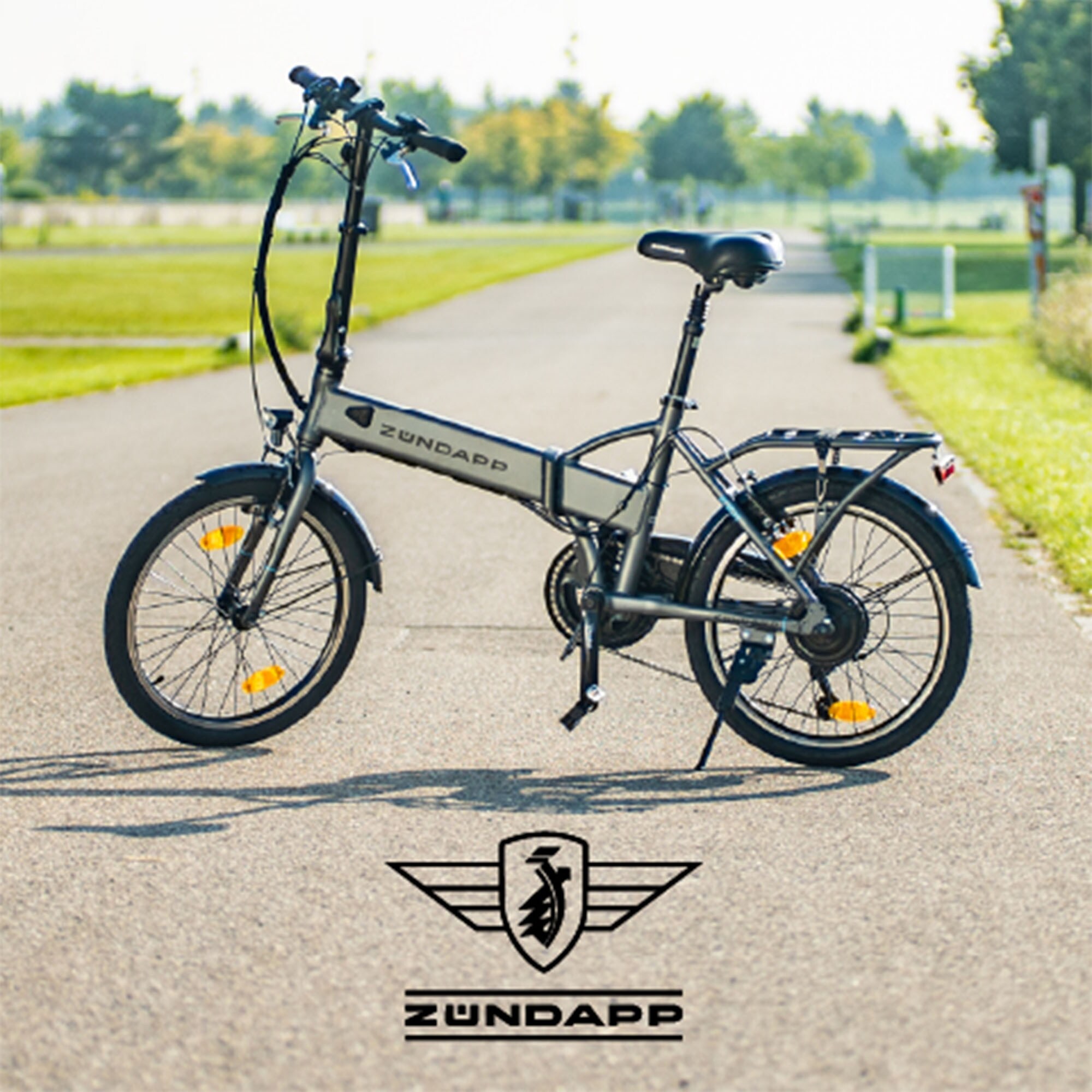 Zündapp X100 E Bike Klapprad Pedelec für Damen und Herren 150 - 190 cm Bosch