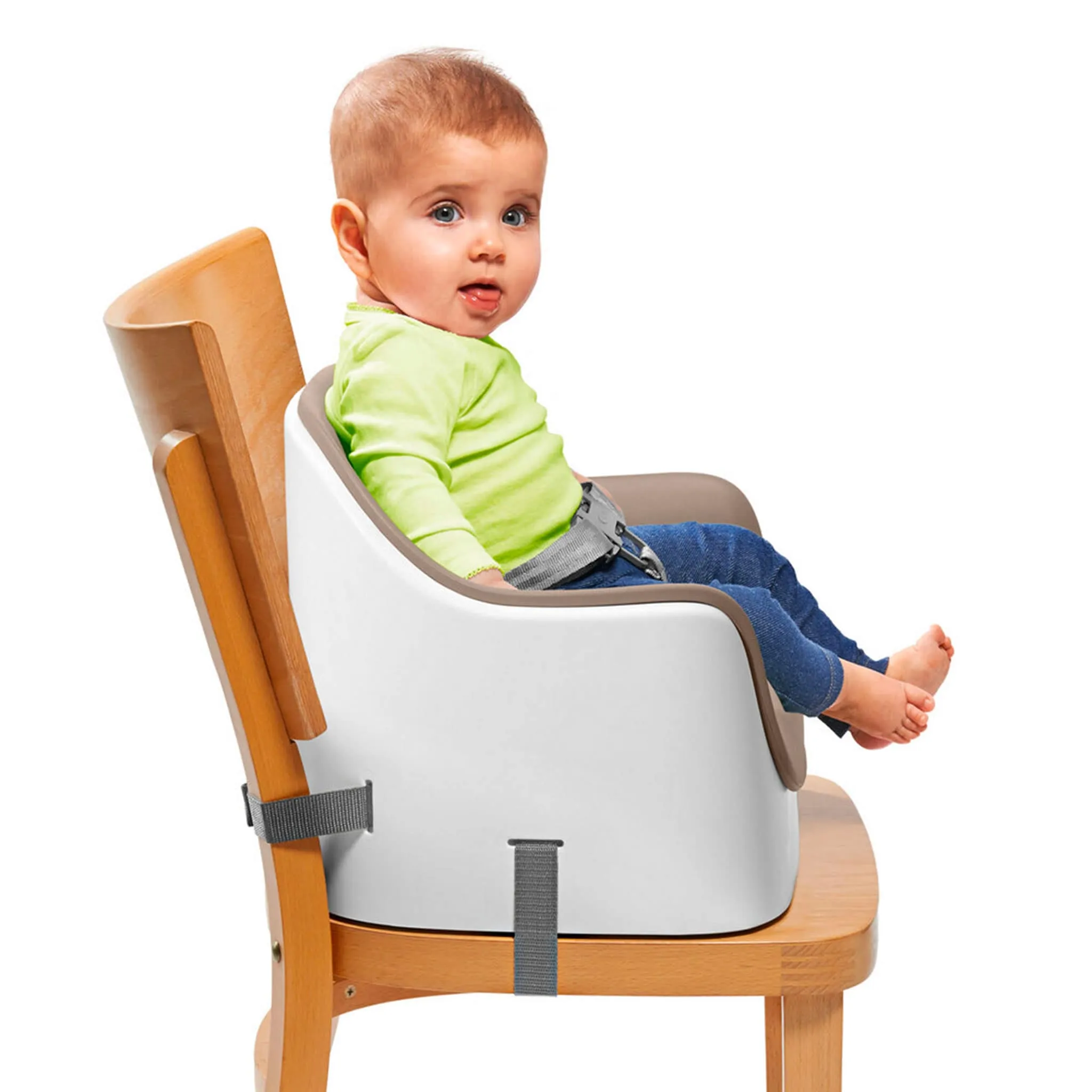 Oxo Tot Siège d'Appoint Rehausseur Nest - Taupe