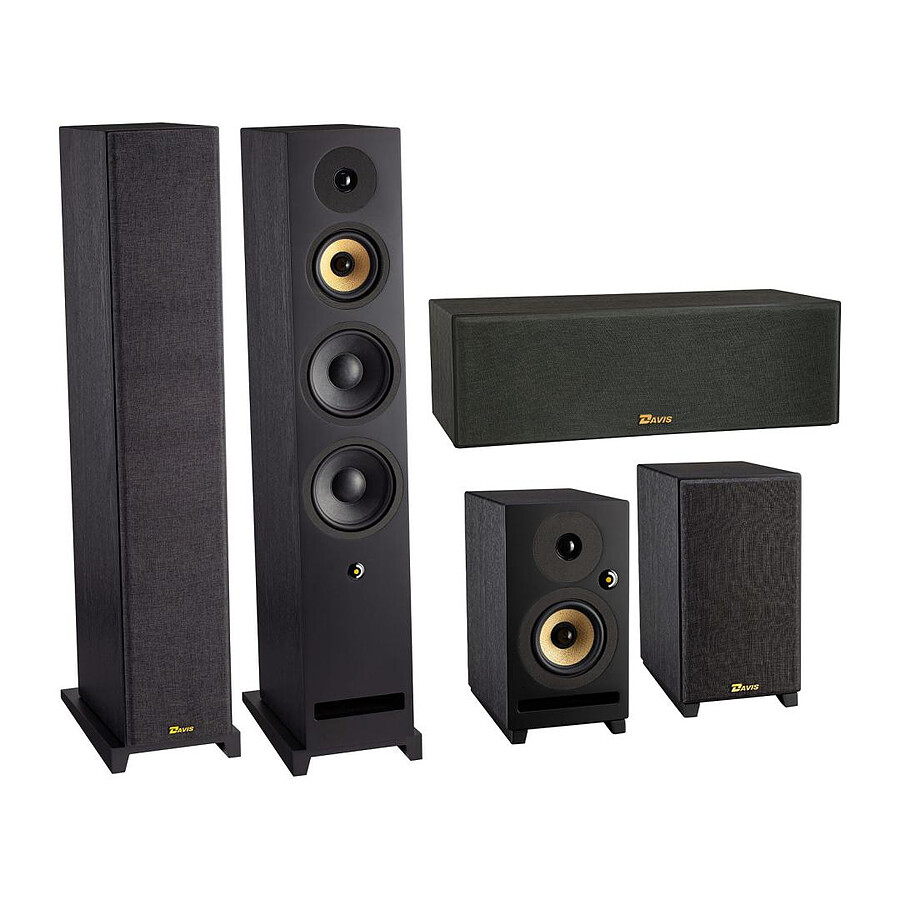 Davis Acoustics Krypton 9 HCM 5.0 Noir