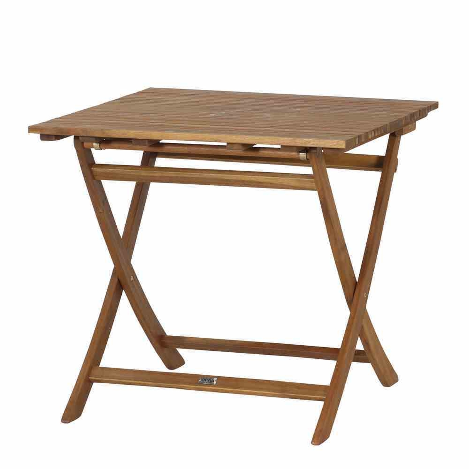 Klapptisch FALUN - natur - 80x80 cm