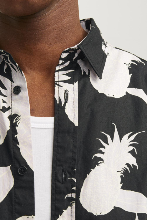 Jack & Jones zwarte heren overhemd
