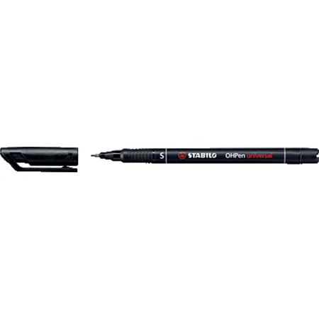Folienstift - STABILO OHPen universal - permanent superfein - Einzelstift - schwarz
