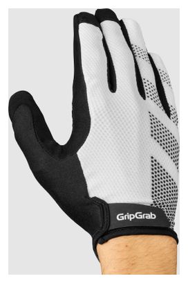 Gants longs d'été GripGrab RIDE Lite Padded Blanc