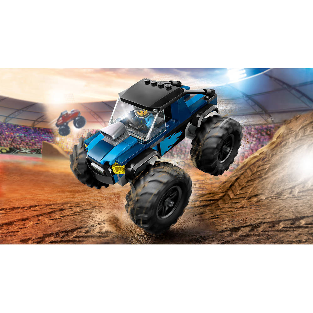 LEGO City blauwe monstertruck 60402