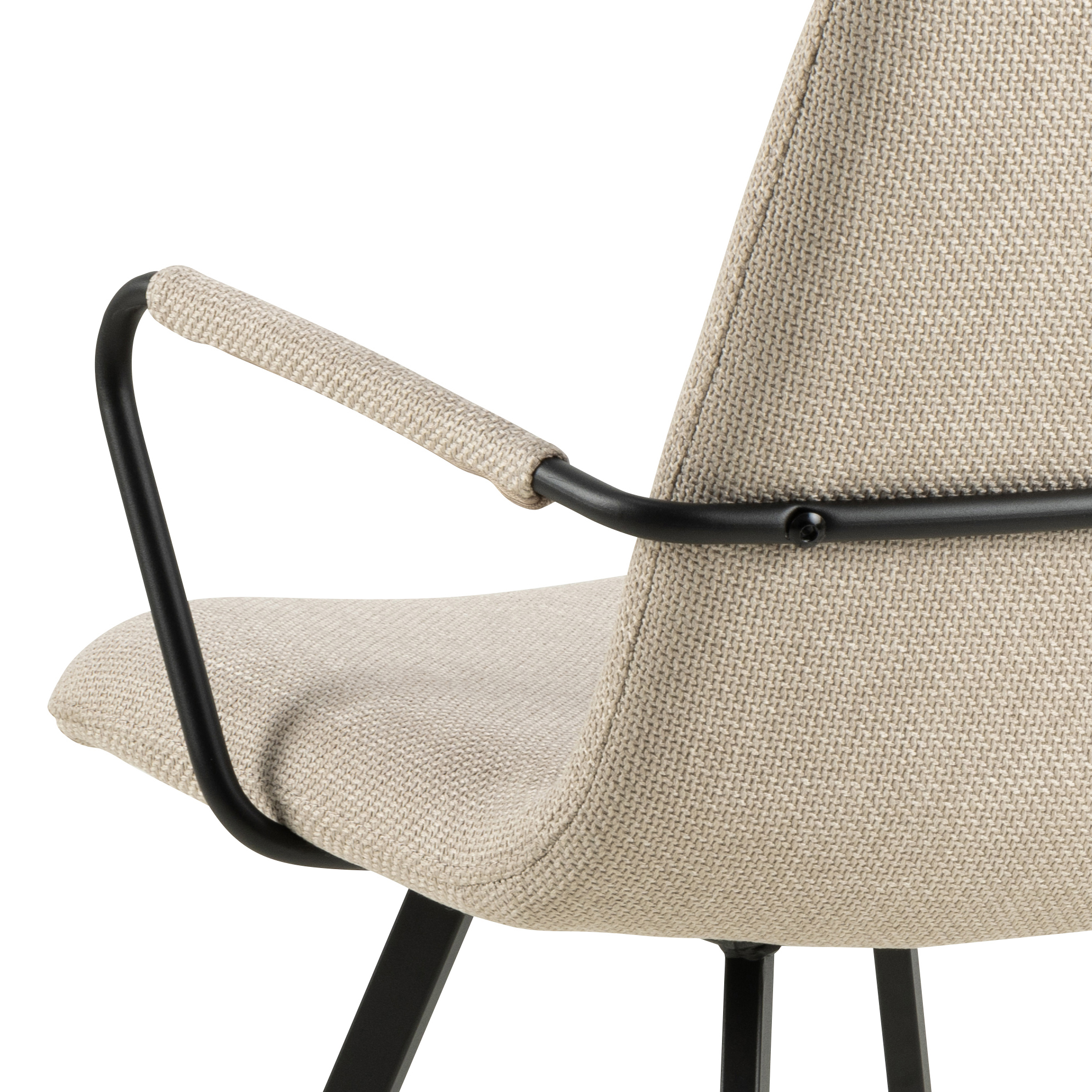 Eetkamerstoel Aroa beige - set van 2