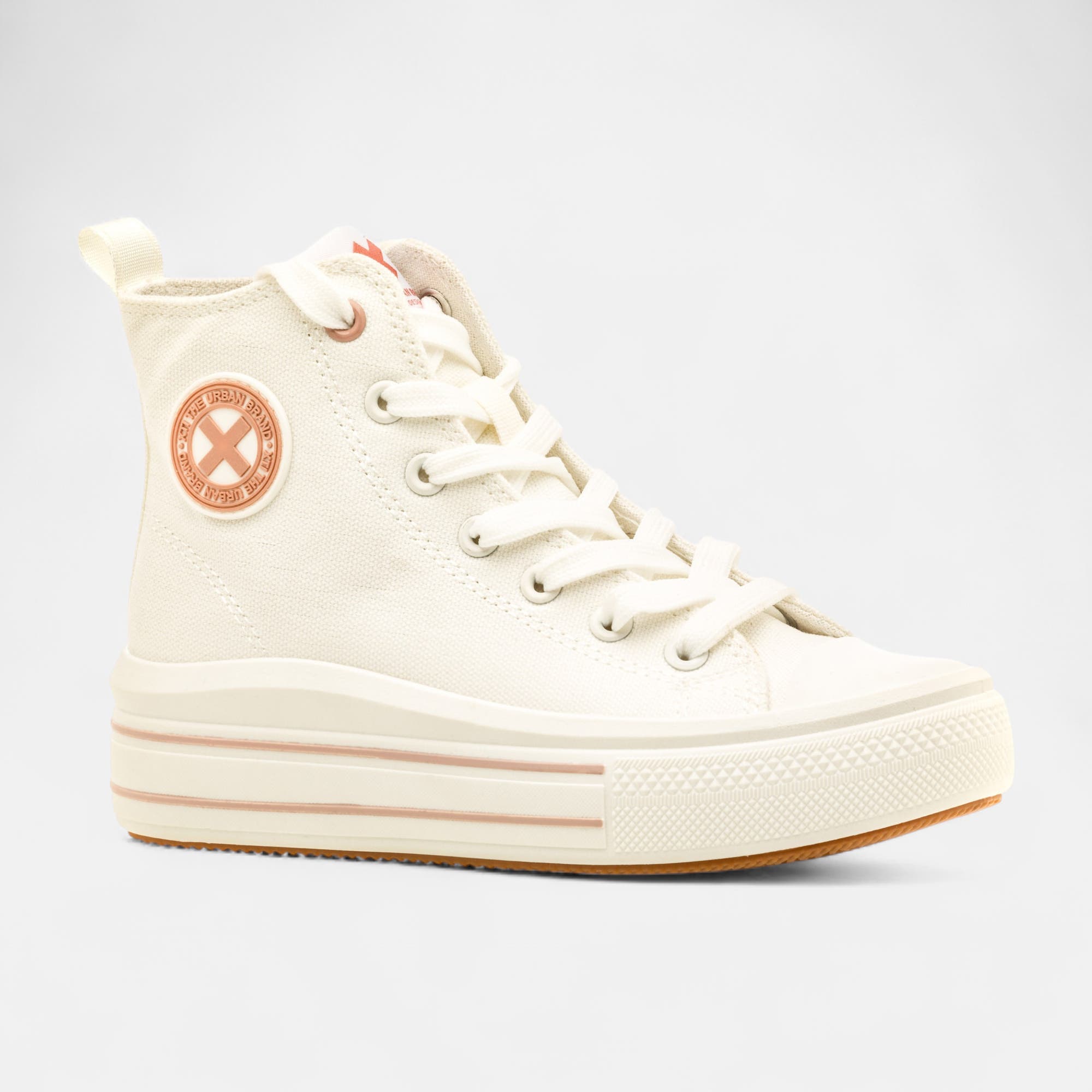 Baskets en toile Fille blanc