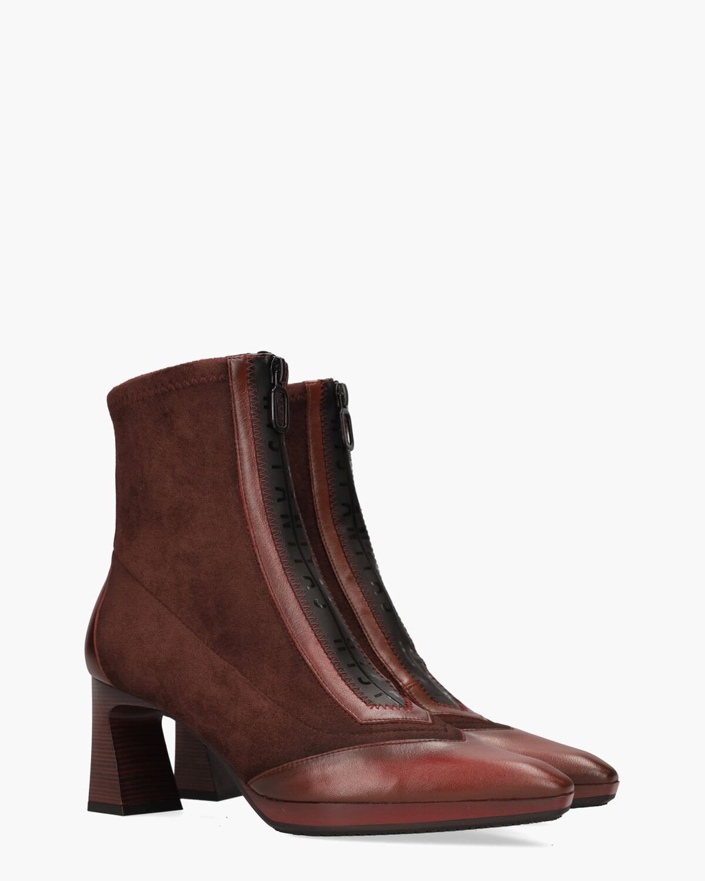 Hispanitas HI254186 Bordeauxrood Dames Enkelboots